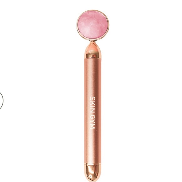 Skin Gym ROSE QUARTZ REVATI VIBRATING BEAUTY TOOL BRAND NEW/SEALED - Picture 4 of 7